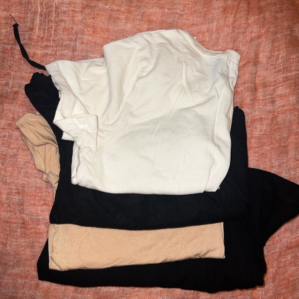 Aeropostale Kids Matching Set - White, Black, Tan